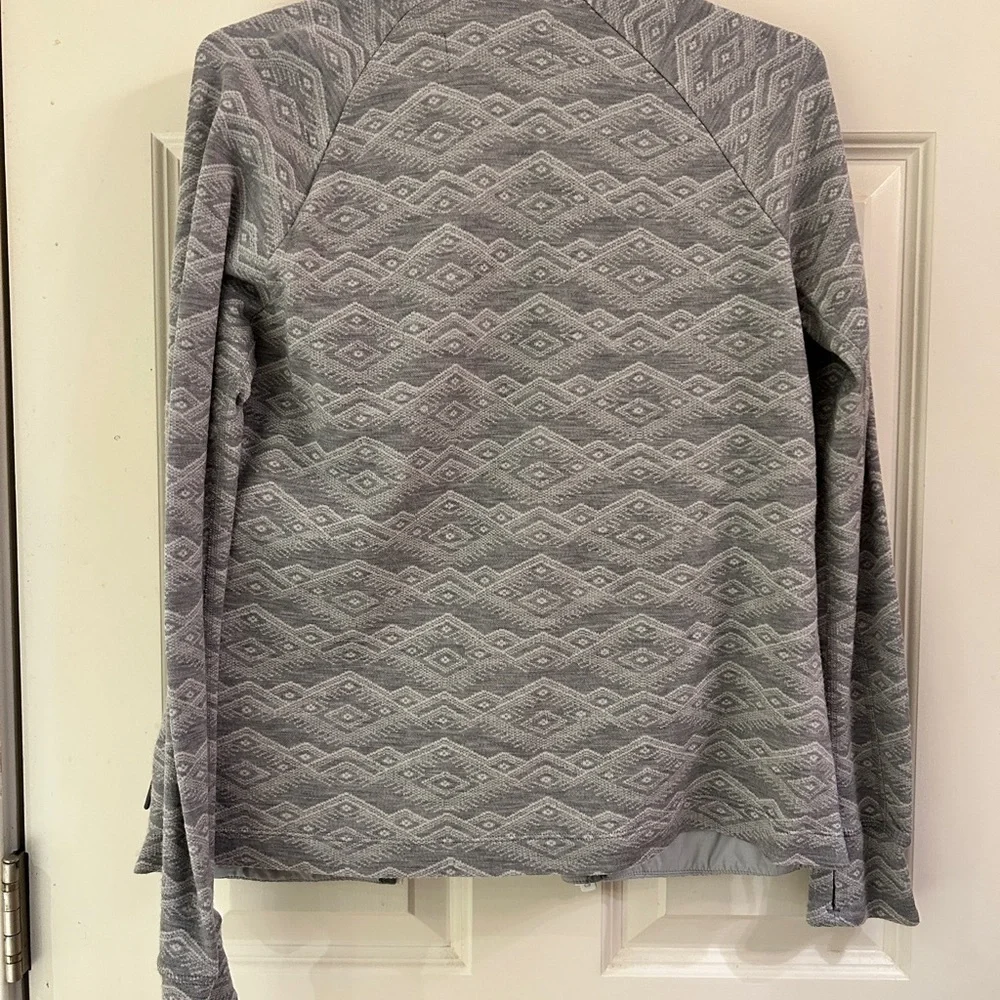 Smartwool Gray Quilted Sweatshirt - Picture 2 of 4